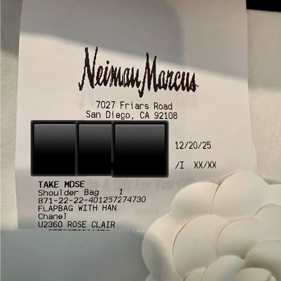 Chanel Mini Rectangular Flap Top Handle Caviar (Light Pink) - Picture 14 of 16